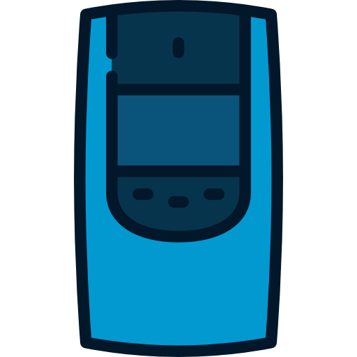 Technology Phone Icon Set Black