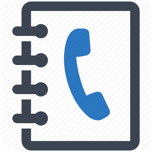 Business, Contacts, Office Supplies, Phone Book Icon