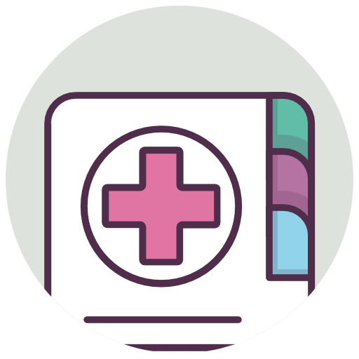 Medical, Diary, Phone Book Icon Free Of Medicine Icons