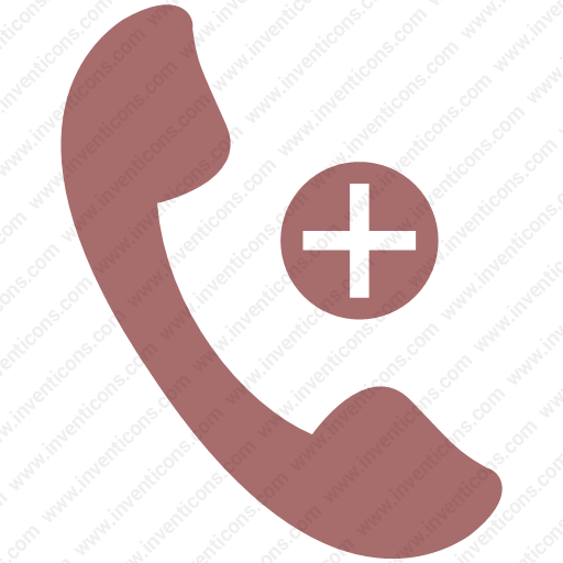 Download Add,contact,phone,plus Icon Inventicons