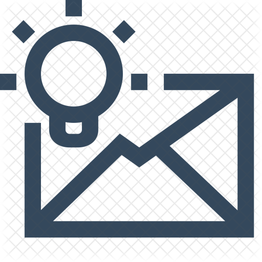 Email Icons Light Blue