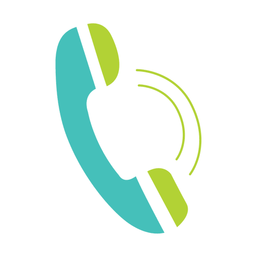 Telephone Flat Icon Transparent Png Vector Logo Image