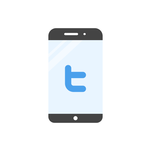 Mobile, Logo, Website, Twitter Logo Icon