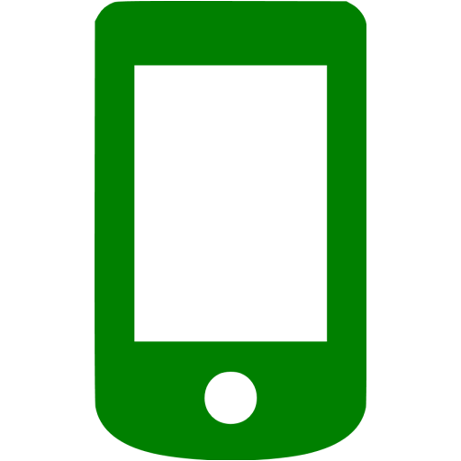 Green Mobile Phone Icon