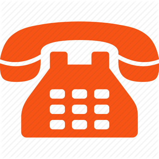 Telephone, Orange, Text, Transparent Png Image Clipart Free Download