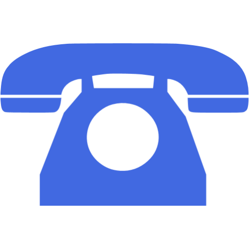 Royal Blue Phone Icon