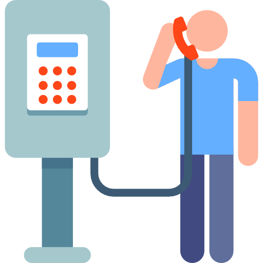 Public Phone Icon Urban City Pictogram Freepik