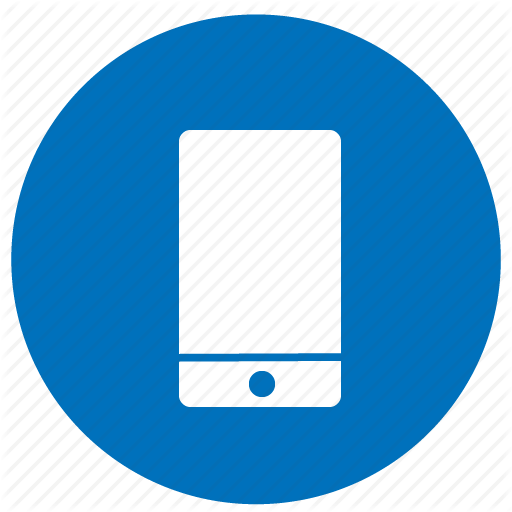 Phone Icon Blue Pictures And Cliparts, Download Free