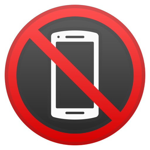 No Mobile Phones Icon Noto Emoji Symbols Iconset Google