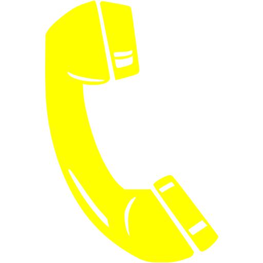 Phone Icons Yellow