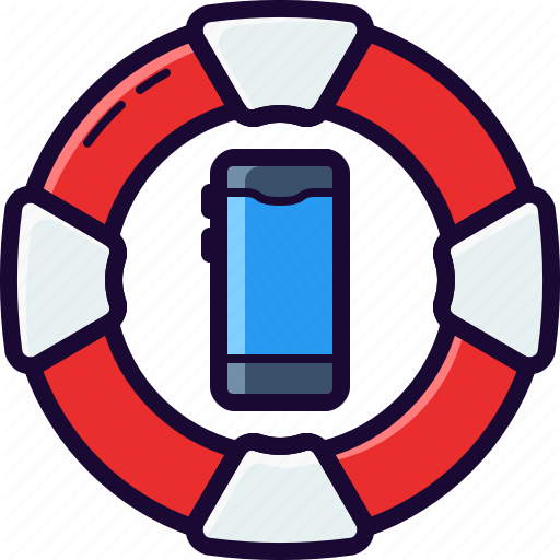 Belt, Fix, Life, Phone, Repair, Rescue, Service Icon