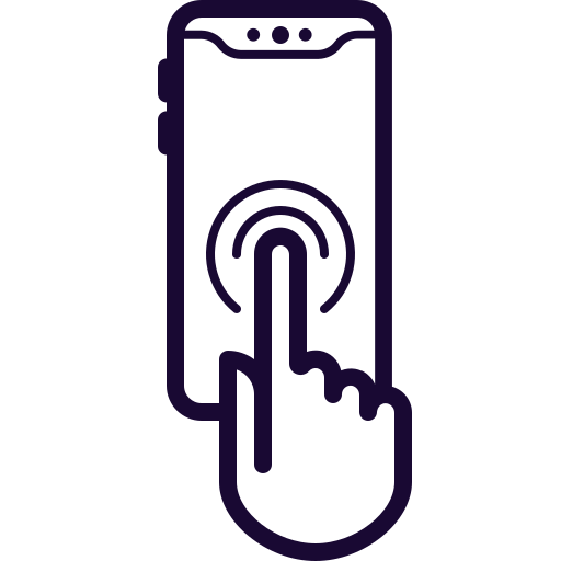 Cell, Hand, Phone, Touch, Unlock Icon Free Of Mobile Smart Phone