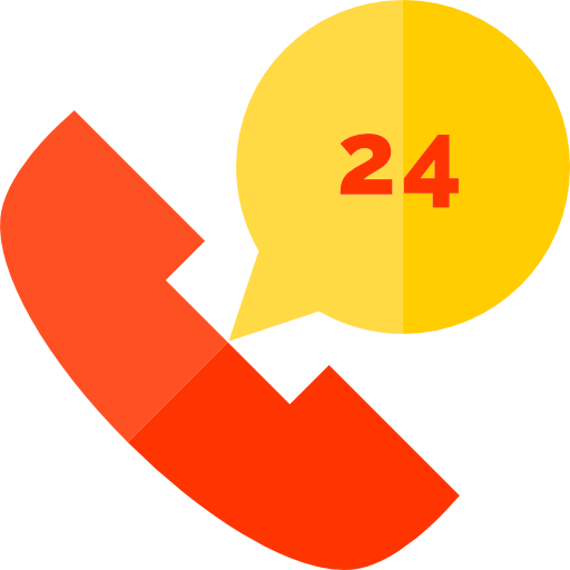 Telemarketing, Phone Call, Commerce, Hours, Customer Service Icon