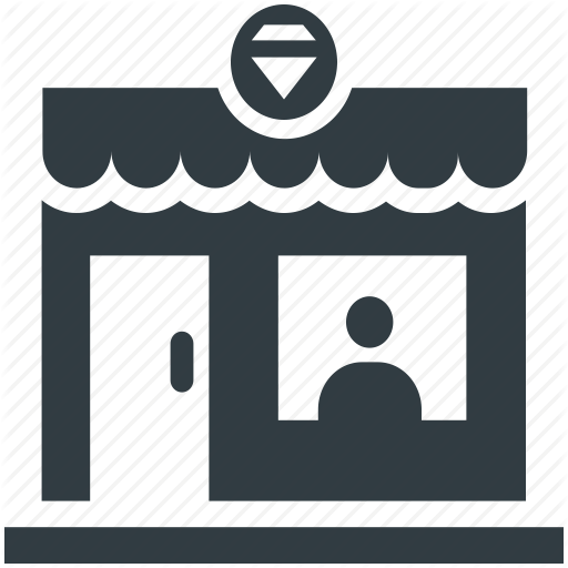 Burger Shop, Food Booth, Kiosk, Shop, Street Food Icon