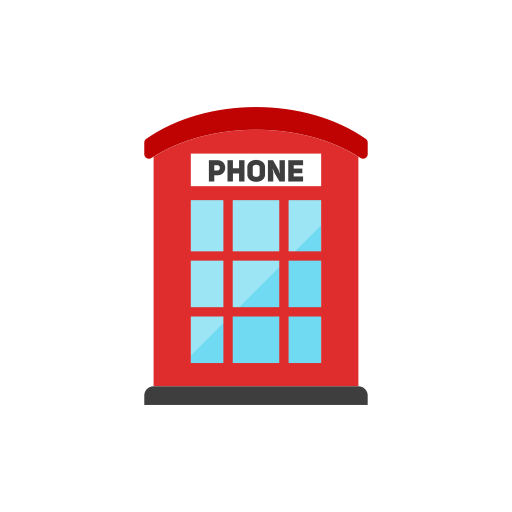 Phone, Booth Icon