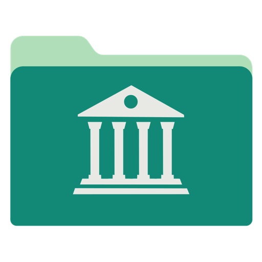 Library Icon Green Tropical Waters Folders Iconset Janosch