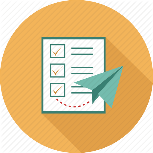 Checks, Do, List, Processes, Send List, To Icon