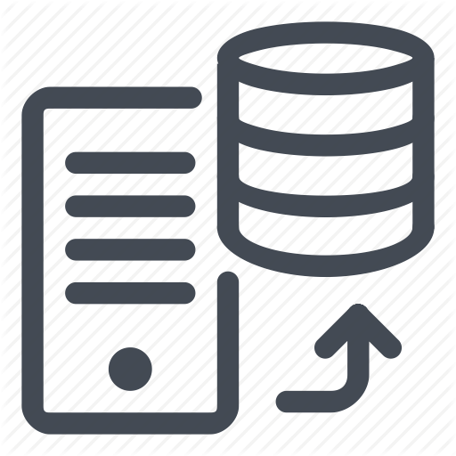 Data, Database, Line, Save, Server, To Icon