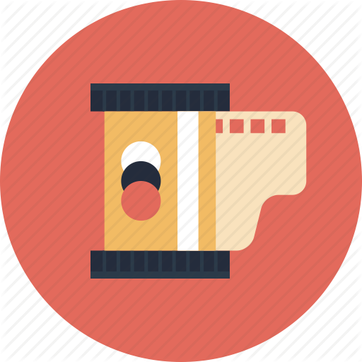 Camera, Film, Orange, Transparent Png Image Clipart Free Download