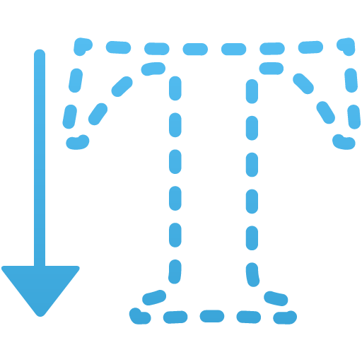 Vertical Type Mask Tool Icon Flatastic Iconset Custom Icon