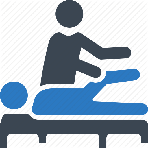 Massage, Physical Medicine, Physiotherapy, Rehabilitation Icon