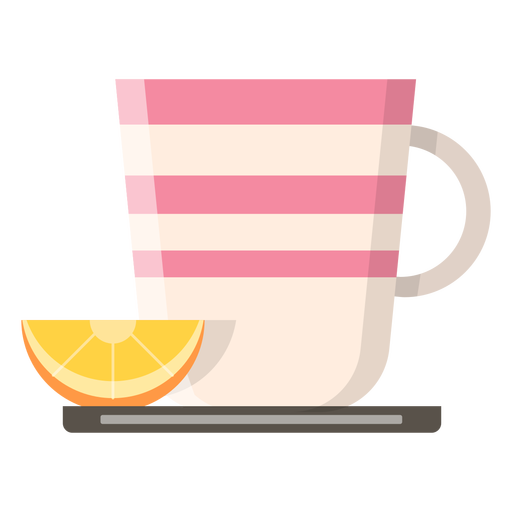 Tea Cup With Lemon Icon