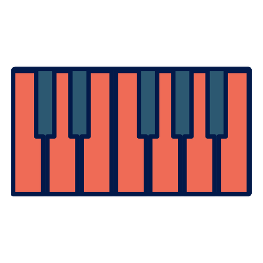 Piano Keys School Icon