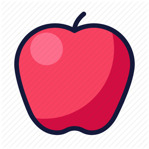 Apple, Collage, Education, Physics, School, Sience Icon