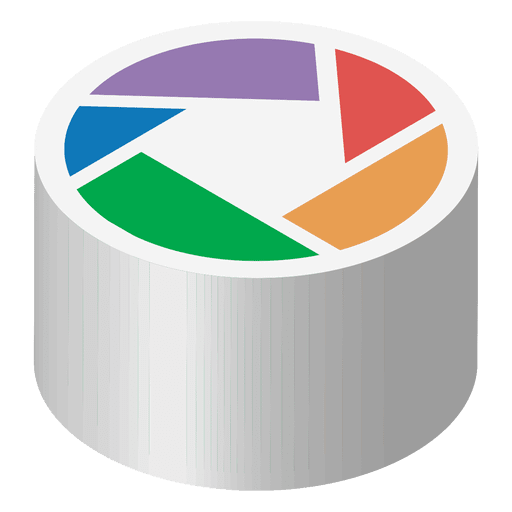 Picasa Isometric Icon