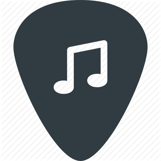 Guitar, Instrument, Music, Pick, Play Icon