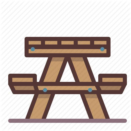 Picnic, Table Icon