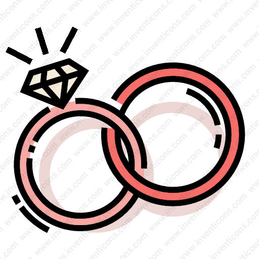 Download Wedding,rings Icon Inventicons