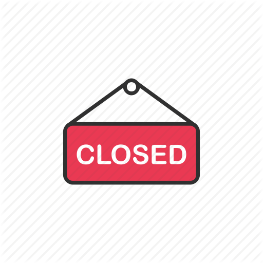 Closed, Shop, Unaccessible, Unavailable Icon