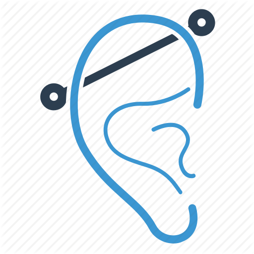 Ear, Hear, Listen, Piercing Icon
