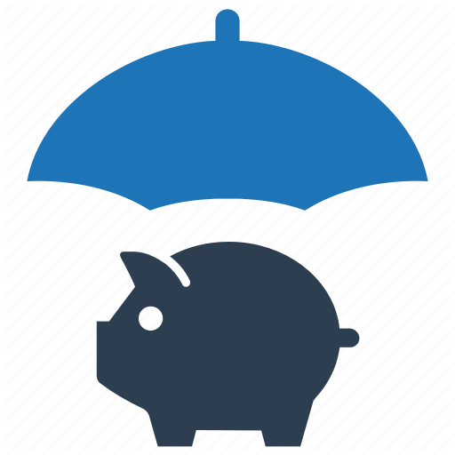 Money, Piggy Bank, Protection, Savings, Secure Icon