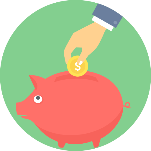 Piggy Bank Save Png Icon