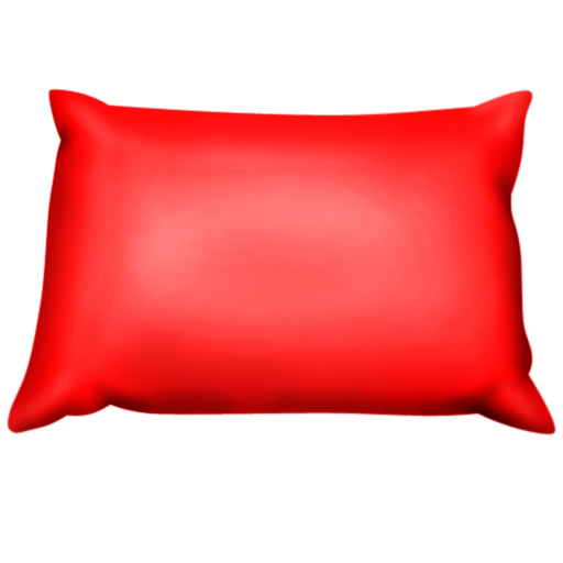 Pillow, Red Icon