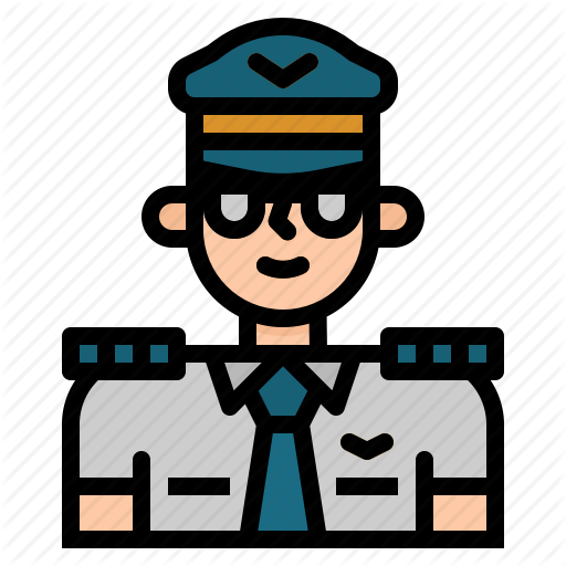 Avatar, Job, Occupation, People, Pilot Icon