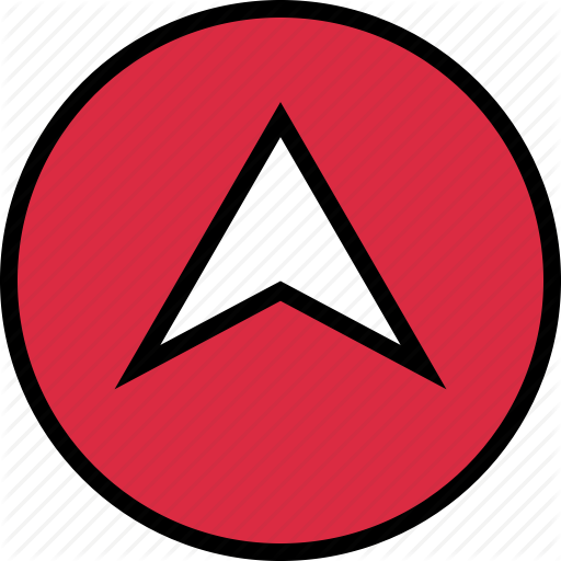 Google, Locate, Pin, Up Icon