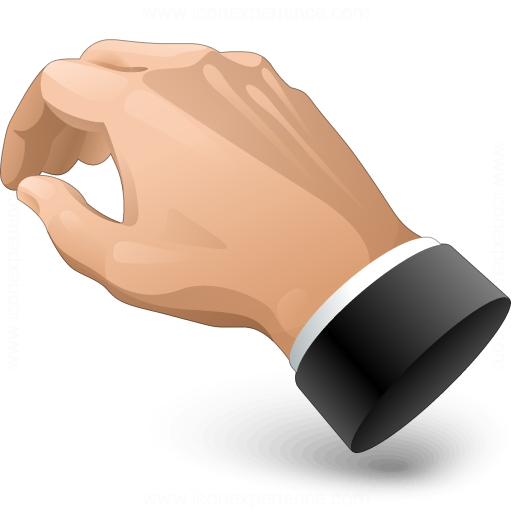 Iconexperience V Collection Hand Pinch Icon