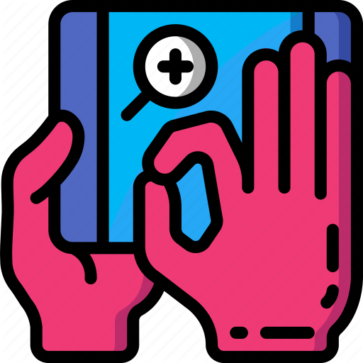 Pinch, Tablet, Zoom Icon