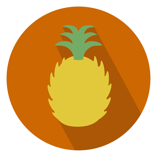 Pineapple Sliced Circle Icon