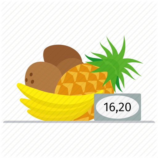 Banana, Coconut, Food, Fresh, Fruit, Market, Pineapple, Price