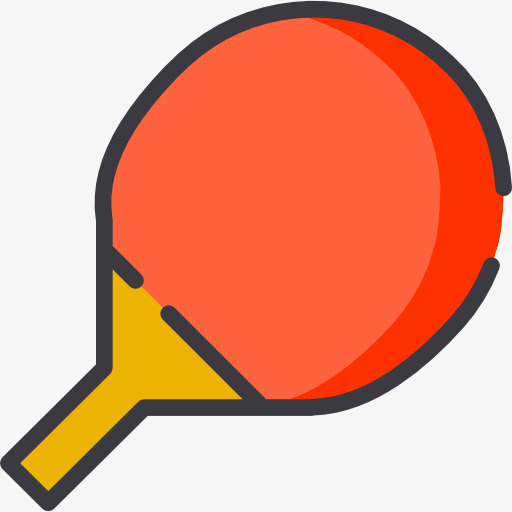 Ping Pong Paddle, Movement, Cartoon Png Image And Clipart For Free