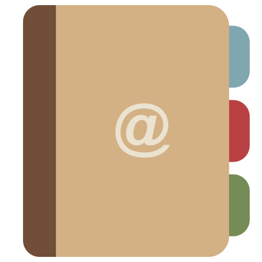 Contacts Icon Flat Retro Modern Iconset Grafikartes