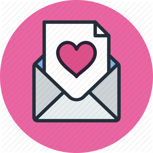 Email, Envelope, Heart, Letter, Love, Mail, Message, Valentine Icon
