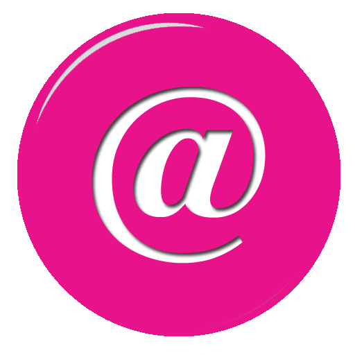 Pink Email Marketing Icon