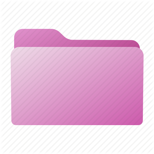 Closed, File, Folder, Pink, Purple Icon