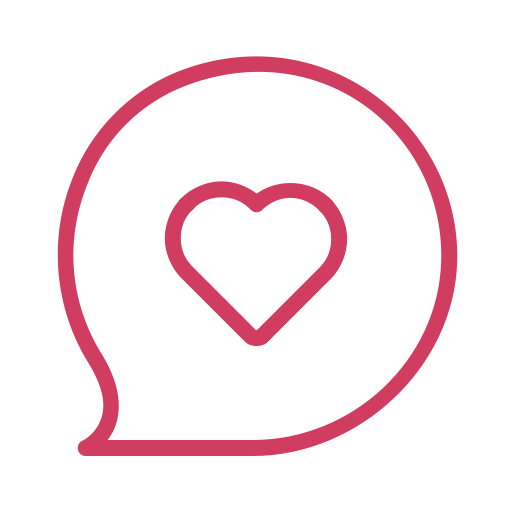 Heart, Favourite, Comment, Chat, Like, Bubble Icon