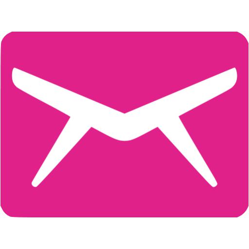 Pink Email Icon